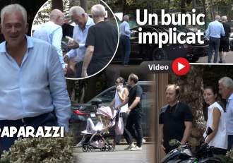 Adriean Videanu, ipostază rară! Politicianul face orice ca să își distreze nepoții | PAPARAZZI