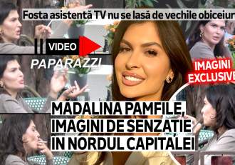 Fosta asistentă TV nu se lasă de vechile obiceiuri! Mădălina Pamfile, imagini de senzație, în nordul Capitalei. (…)