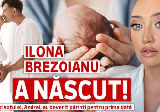Ilona Brezoianu a născut! Actrița și soțul ei, Andrei, au devenit părinți pentru prima dată