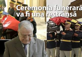 Primele imagini cu cortegiul funerar al lui Ion Iliescu. Sicriul fostului președinte al României a ajuns la Palatul (…)