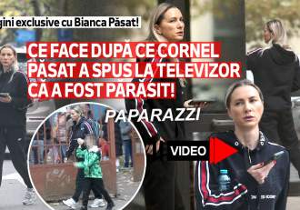 Imagini exclusive cu Bianca Păsat! Ce face după ce Cornel Păsat a spus la televizor că a fost părăsit! | PAPARAZZI