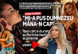 Părăsită de concurentul Marius pentru propria nevastă. Oana Monea: ”Mi-a pus Dumnezeu mâna-n cap”. Vezi cât a durat (…)
