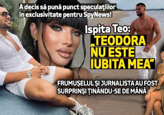 A decis să pună punct speculaţiilor în exclusivitate pentru SpyNews! Ispita Teo: „Teodora nu este iubita mea”. (…)