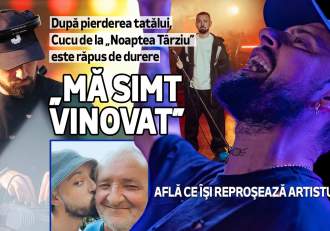 După pierderea tatălui, Cucu de la „Noaptea Târziu” este răpus de durere. „Mă simt vinovat”. Află ce își reproșează (…)
