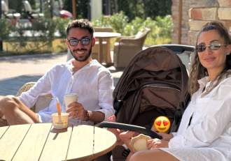 Claudia Puican și Armin Nicoară, fotografii de colecție, alături de fiul lor, Amir. Cei trei sunt în vacanță | FOTO
