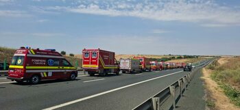 Carambol pe Autostrada Soarelui, pe sensul de mers spre București. A fost activat PLANUL ROȘU de intervenție