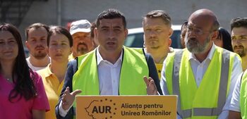 George Simion anunță că AUR construiește un centru comunitar la Broșteni: „Pentru ca zona să redevină prosperă și (…)