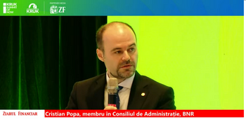 Cristian Popa, BNR: Creşterea economică dezechilibrată se corectează abrupt. Preferăm o creştere economică mai mică, (…)