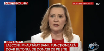 Elena Lasconi: „Bolojan minte 100%”