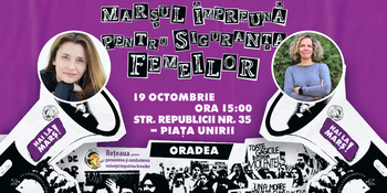 Interviu cu Anda Tămăşanu şi Nora Tiu despre marșul „Împreună pentru Siguranța Femeilor”, în premieră la Oradea