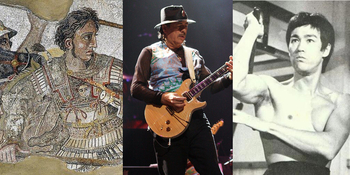 20 IULIE, calendarul zilei: Se naște Alexandru cel Mare/ Carlos Santana împlinește 78 de ani/ Moare Bruce Lee