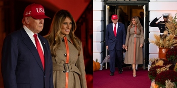 Melania Trump arată SUPERB de Halloween 2025 la Casa Albă. Ținuta Primei Doamne e o pledoarie adusă eleganței clasice