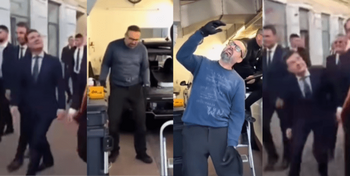 Străinii îl imită într-o veselie pe Nicușor Dan și îl compară cu Mr. Bean. Român stabilit în Danemarca: Am ajuns să (…)