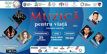 „Muzica pentru Viață”, un nou concert caritabil dedicat copiilor care au nevoie de tratamente medicale în străinătate
