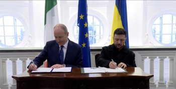 Anchetă în Irlanda, în cazul dronelor detectate în momentul sosirii avionului lui Zelenski la Dublin