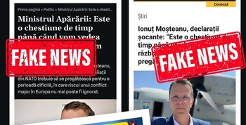 Ministrul Apărării acuză presa de fake news și anunță sesizarea CNA: „Un fals grosolan”
