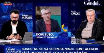 Doru Bușcu explică necesitatea alegerilor pentru Primăria Capitalei: Sunt niște alegeri fără importanță