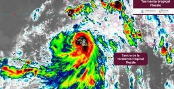 Flossie s-a intensificat rapid și devine uragan în largul coastei Mexicului
