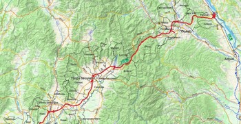 Traseul celei de-a doua autostrăzi montane care va lega Transilvania de Moldova a fost actualizat și modificat