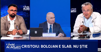 Ion Cristoiu: De ce tace Bolojan? Pentru că e prost om politic. E slab, nu știe