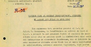 Gafele și incompetența Securității din perioada comunistă, dezvăluite într-un document secret din 1968