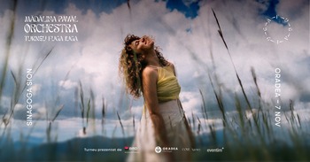Turneul „Fuga Iuga” al artistei Mădălina Pavăl ajunge la Oradea. Concertul va avea loc la Sinagoga Neologă Sion