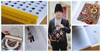 Artistul orădean Mircea Cantor, în cartea dedicată celebrelor genţi Dior