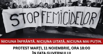 „Fiecare femeie ucisă este dovada unui sistem care a eșuat”. Protest în Piața Victoriei din București după crima din (…)