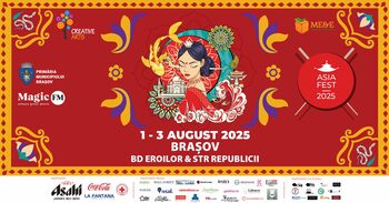 Pentru prima oară, ASIA FEST are loc în “Orașul de sub Tâmpa”. Între 1 și 3 august, cultura și gastronomia Asiei (…)