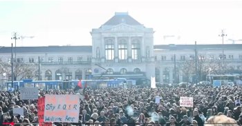 Croația în stradă: Mii de persoane au protestat față de extrema dreaptă