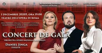 Anul Cultural România – Italia 2026, deschis oficial printr-un concert de gală susţinut la Roma, de Ziua Naţională a (…)