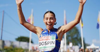 Atletism U23 / Primul aur EUROPEAN! Alexia Dospin a impresionat la triplusalt