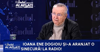Cristoiu nu o iartă pe Ioana Ene Dogioiu pentru SINECURA de la Radio: Mă înnebunise “colonăleasa” cu (…)