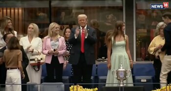 Startul finalei US Open, întârziat din motive de securitate. Donald Trump a fost aclamat, dar şi huiduit în arenă