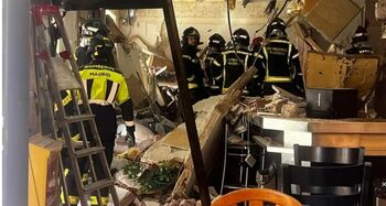 Un cadavru a fost găsit sub dărâmăturile barului care a explodat la Madrid