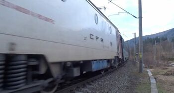 CFR: Circulație îngreunată de copaci căzuți pe calea ferată în zona Brașov