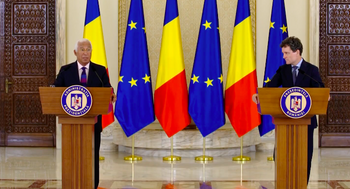 Nicuşor Dan l-a primit la Palatul Cotroceni pe preşedintele Consiliului European: Trăim o perioadă complicată în Europa