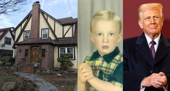 FOTO INEDIT. Casa în care a copilărit Donald Trump este scoasă la licitație pentru 2,3 milioane de dolari