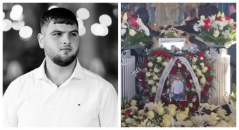 Primele imagini de la înmormântarea lui Vlăduț din Satu Mare! Durere fără margini