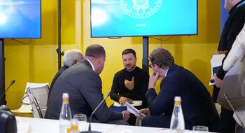 Participanţii la conferinţa de la Roma au promis peste 10 miliarde de euro pentru reconstrucţia Ucrainei