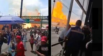 Un camion plin de benzină a explodat în Ciudad de Mexico! Sunt peste 57 de răniţi