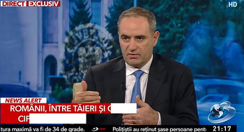 Alexandru Nazare: „Avem o creștere temporară mare a inflației, dar trecem peste ea în acest an de zile”