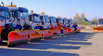 Deszăpezire mai scumpă în Oradea. Prețurile materialelor antiderapante utilizate de RER Vest, aprobate de municipalitate