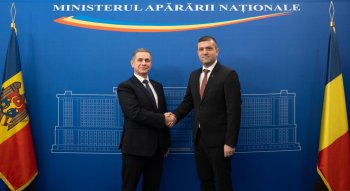 Întrevedere a miniștrilor Apărării din România și Republica Moldova