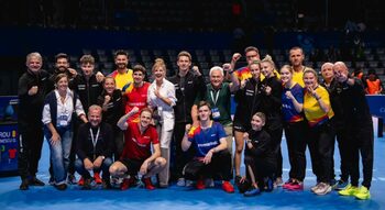România va juca în ambele finale pe echipe de la Campionatul European de tenis de masă