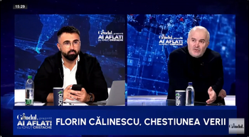 Florin Călinescu: „Doresc ca cetățean care am fost la REVOLUȚIE, să se restabilească dreptatea”