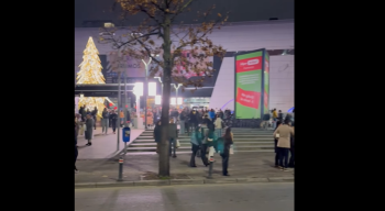 Incendiu la Promenada Mall/ Clienții au fost evacuați – VIDEO