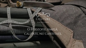 Couture For Gentlemen Oradea, singurul magazin de costume pentru bărbați din lume care oferă trei garanții!