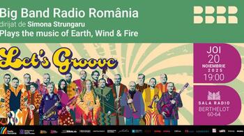 Big Band-ul Radio România și muzica formației Earth, Wind & Fire: concert cu dress-code la Sala Radio!