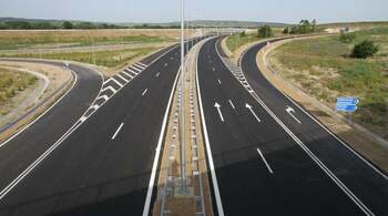 A fost deschisă circulaţia pe podul care traversează râul Buzău, parte a lotului 1 Buzău–Vadu Paşii al Autostrăzii A7